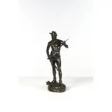 Gaulois victorieux by André Massoulle, vers 1880, Bronze patiné, sold Jul 2019