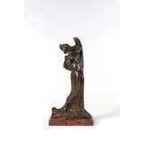 Danseuse by Antoinette Vallgren, vers 1880, Bronze patiné, sold Jul 2019