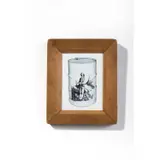 Jean-Jacques Rousseau - 2013 by Hugo Schmitt, Fusain et gouache sur impression jet d’encre, sold Apr 2019