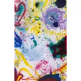 SF-345 - 1991 by Sam Francis, Lithographie en couleurs sur papier vélin, toutes marges, pleine page, sold Dec 2019