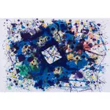 SF-259 - 1980 by Sam Francis, Lithographie en couleurs sur papier BFK Rives, toutes marges, pleine page, sold Dec 2019