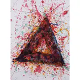 SF-220 - 1976 by Sam Francis, Lithographie en couleurs sur papier BFK Rives, toutes marges, pleine page, sold Dec 2019