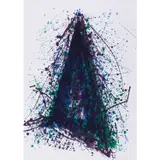 SF-206 - 1976 by Sam Francis, Lithographie en couleurs sur papier BFK Rives, toutes marges, pleine page, sold Dec 2019