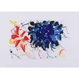 SFE-079 RC - 1992 by Sam Francis, Eau-forte en couleurs sur papier vélin, toutes marges, sold Dec 2019