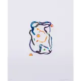 SFE-086 - 1992 by Sam Francis, Aquatinte en couleurs sur papier vélin, toutes marges, sold Dec 2019