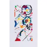 SFE-076 - 1990 by Sam Francis, Aquatinte en couleurs sur papier vélin, toutes marges, sold Dec 2019