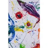 SF-330 - 1988 by Sam Francis, Lithographie en couleurs sur papier PTI #120 Waterleaf, toutes marges, pleine page, sold Dec 2019
