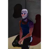 Pureblood - The Gnomon by Richard Butler Bowdon, 2017, Huile sur toile, sold Nov 2019