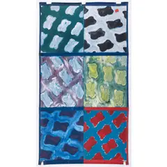 Sans titre, n°069 by Claude Viallat, 1978, Acrylique sur toile libre, sold Dec 2019