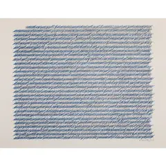 Lettre à ma mère by Vera Molnár, 1990, Crayon sur impression papier, sold Dec 2019