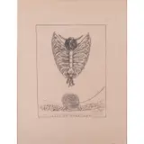 Vive la mère Ubu, issue de Alfred Jarry, Décervelages - 1971 by Max Ernst, Lithographie en noir sur papier vélin, toutes marges, sold Dec 2019