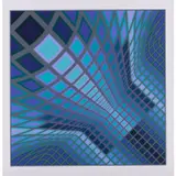 Vertche, issue du portefeuille Vi-Va - 1978 by Victor Vasarely, Sérigraphie en couleurs sur papier fort,, sold Dec 2019
