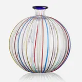 Rare Glass Vase by Lino Tagliapietra and Marina Angelin, Italy, sold May 2017