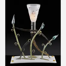 Fine Large Lighting Sculpture by Dan Dailey, sold May 2017
