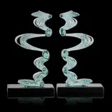 Glass Sculpture by Sydney Cash, sold May 2017