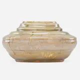 Favrile Pottery Vase by Tiffany Studios, sold May 2017