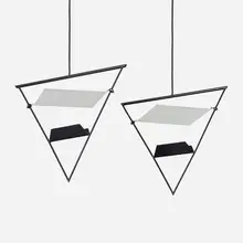 Ceiling lamps, pair by Mario Botta, c. 1975, enameled steel and brass, enameled aluminum, aluminum, sold Mar 2023