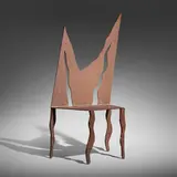 Unique Flama chair by Fernando and Humberto Campana, 1989, iron, sold Mar 2023