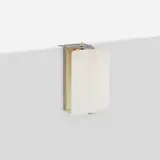 Wall sconce by Charlotte Perriand, 1963, chrome-plated and enameled steel, sold Mar 2023