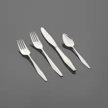 Diamond flatware service by Gio Ponti, 1958, sterling silver, stainless steel, sold Mar 2023