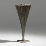 Untitled (Spray) by Harry Bertoia, c. 1964, stainless steel wire, stainless steel, phosphor bronze, sold Mar 2023