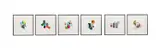 Six "Smarter" color lithographs on paper including "Smarter Healthcare by Office Jason Schulte Design, Oil", sold Jun 2025