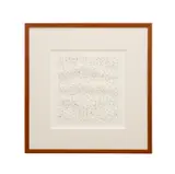 Ba-4" - 1971 by Norman Ives, screenprint and intaglio on paper, sold Jun 2025