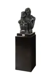 Los Amantes" - last quarter 20th century by Victor Salmones, bronze, sold Jun 2025