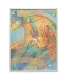 Untitled by Paul Garland, gouache on paper, sold Jun 2025