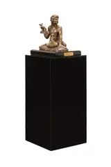 Sireno" - last quarter 20th century by Victor Salmones, bronze, sold Jun 2025