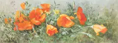 still life painting by Edith White, oil on board, sold Apr 2023
