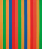 Serial, 1964/1966 by Guido Molinari, acrylic on canvas, sold Dec 2023