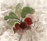 Untitled by Angie Dixon, Ink Painting, sold Jun 2022