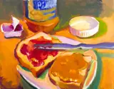 Untitled by Ethan Jack Harrington, Oil Painting, sold Jun 2022