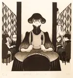 Untitled by Azumi Takeda, Etching, sold Jun 2022