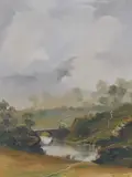 A Scottish Highland landscape depicting cattle by Peter M. Drewett, 1983, oil on canvas, offered Nov 2023