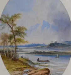Untitled by Edwin Earp, watercolour, offered Nov 2023