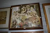 An amateur painting depicting ladies in late 19th/ by Roger Henry, oil on canvas, offered Nov 2023