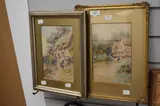 Cottage At Stratford' and another by T.L. Forde, watercolour, offered Nov 2023