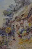 Cottage At Stratford' and another by T.L. Forde, watercolour, offered Oct 2023