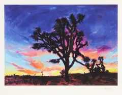 Joshua Tree by Bob Dylan, print, offered Oct 2025
