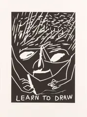 Learn to Draw by David Shrigley, pencil, offered Oct 2025