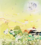 Yuyake Chan Miss Sunset 2008 signed, dated and numbered in pen offset lithograph in colours on wove unframed Dimensions:sheet 72.5 x 65cm by Chiho Aoshima, lithograph, offered Oct 2025