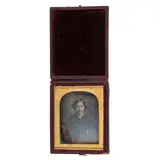 Portrait of a Woman by John J. Edwin Mayall, photograph, offered Oct 2025