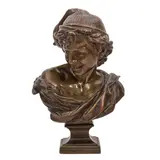 Le Rieur Napolitain by Jean-Baptiste Carpeaux, sculpture, offered Aug 2025
