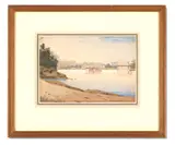 Kandy lake by William Clerihew, Watercolour, offered Jan 2025