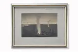 Smoke signals by Oskar Bergman, Pencil on paper, sold Jan 2025