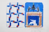 The Stones of Venice: Il Torre dell'Orologio Diptych by Joe Tilson, Acrylic and collage on paper, offered Dec 2024