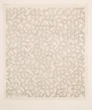 Triangulated Intaglio I by Anni Albers, Etching with aquatint, sold Dec 2024
