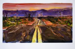 Endless Highway by Bob Dylan, Giclée in colours, offered Dec 2024